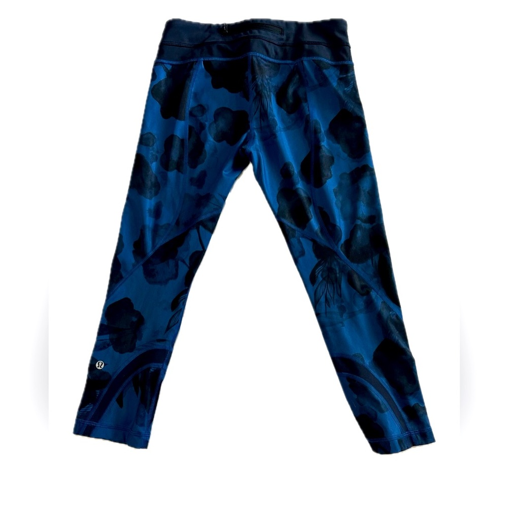 Lululemon blue and black leggings